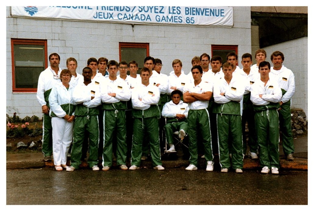 Canada Games Team Sask 1985